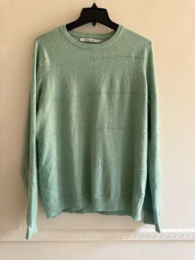 Stitches Mint Green Crewneck Sweater